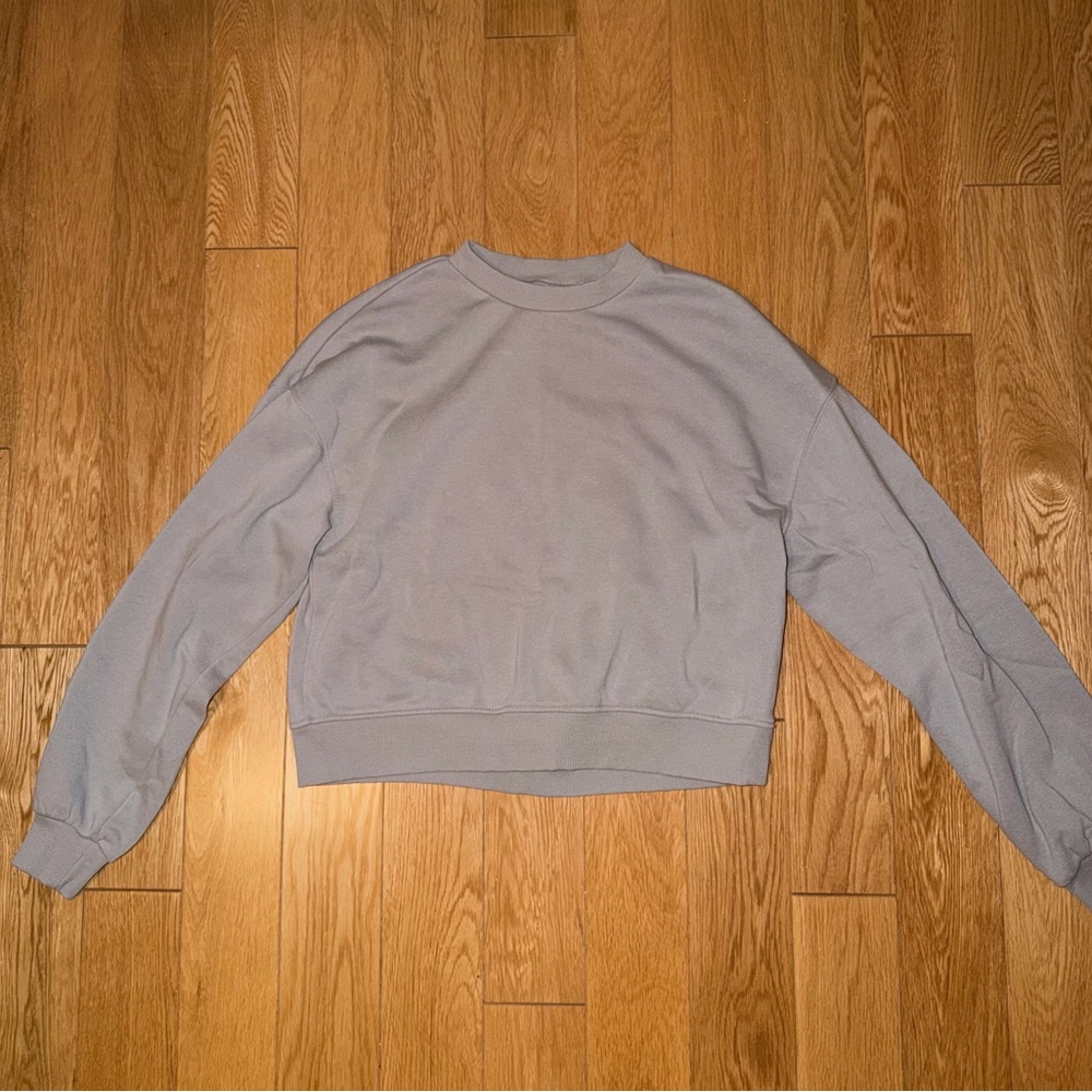 BRAND NEW Light Gray Crewneck Sweatshirt